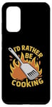 Coque pour Galaxy S20 I'd Rather Be Cooking Chef Cook Chefs Cooks