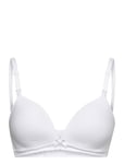 May Light Padded Soft Bra Lingerie Bras & Tops Soft Bras Non Wired Bras White Dorina