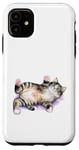 Coque pour iPhone 11 #snirt T-shirt chat mignon coussin chat chaton sac