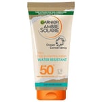 3 x Garnier Ambre Solaire Eco-Designed SPF50 Sun Protection Lotion 175ml