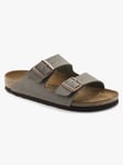 Birkenstock Arizona Birko-Flor Nubuck - Herre - Grå - 45