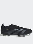 adidas Mens Predator Pro Firm Ground Football Boot -black/gold, Black, Size 11, Men