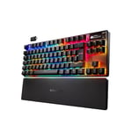 SteelSeries Apex Pro TKL Wireless Gen 3 - OmniPoint 3.0 HyperMagnetic Switches - Adjustable Actuation - Rapid Trigger - Game-Ready Presets - Protection Mode - Rapid Tap/SOCD - German QWERTZ Layout