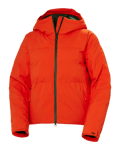 Nora Short Puffy Jacket W Cherry Tomato (XS)