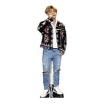 STAR CUTOUTS CS746 V Lifesize Cardboard Free Desktop Cutout of Kim Taehyung (V) Bangtan Boys Standee, Solid, Multicolour