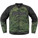 Mc-Jacka icon - Mc jacka mesh overlord3 camo ce grön small svart