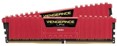 Vengeance LPX 16GB (2 x 8GB) DDR4 - 3200MHz - Red