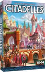 Asmodee - Edge Entertainment - CITADELLES : 4EME Edition - Jeux de société - Jeux de Cartes - A partir de 10 Ans - 2 à 8 Joueurs - 30 à 60 Min - Version française