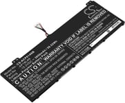 Kompatibelt med Acer TMP614-51-54MK, 15.20V, 3850 mAh