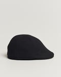 Wigéns Pub Cap Melton Wool Black