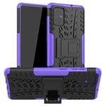 Samsung Galaxy A71      Heavy Duty Case    Purple