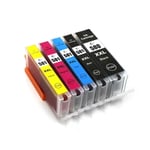 CLI581XXL PGI580XXL Set of 5 Ink Cartridges for Canon PIXMA TS9150 Printer