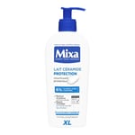 Mixa Expert Peau Sensible - Lait Panthénol Confort - Anti-Démangeaisons - Peaux Sèches et Réactives - Bébé, Enfant, Adulte Hypoallergénique - Sans Parfum - 400ml