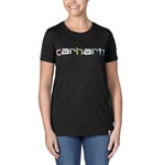 Carhartt Graphic T-Shirt Ladies Black XS