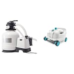 INTEX - 3200 GPH Filtre à sable (220-240 Volt) & Nettoyeur de piscine automatique Zx300 Deluxe