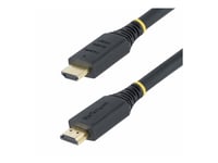 Startech.Com 7M (22.9Ft) Premium Certified High Speed Hdmi Cable, 4K60hz - Premium High Speed - Hdmi-Kabel Med Ethernet - Hdmi Hann Til Hdmi Hann - 7 M - Svart - 4K 60Hz Støtte, Passiv