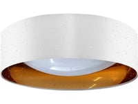 Sanico Plafond Led Taklampa Toulouse Polux 40 Cm Vitguld