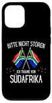 Coque pour iPhone 12/12 Pro Je Ne Veux Pas Déranger Je Rêve De L'afrique Du Sud