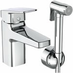 CeraPlan - Mitigeur de lavabo avec douchette de bidet, chrome BD231AA - Ideal Standard