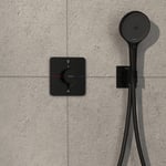 Hansgrohe ShowerSelect Comfort Q dusjbatteri, sort