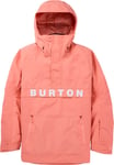 Burton Men's Frostner Anorak Peach Echo, M