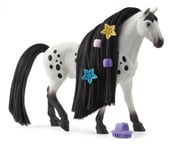 SCHLEICH - Figurine de l'univers Horse Club - Étalon Knabstrupper à coiffer S...