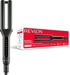 Revlon Hair Straighteners Double Straight Copper Ceramic Dual Plate LED Display