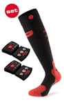 Lenz Heat Socks 5.0 Set RCB 1200 varmesokker m/batterier 45-47 2019