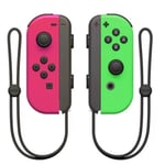 Nintendo switch JOY CON är kompatibel med original fitness Bluetooth kontroller NES spel vänster och höger små handtag Left pink and right green