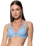 Mey Womens Amazing Smart Foam Bra - Blue Polyamide - Size 36DD