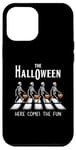 Coque pour iPhone 15 Pro Max Trick or Treating Squelette Funny Halloween Funny Skeletons