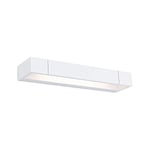 Paulmann 79515 plafonnier LED Applique Lucille IP44 gradable Plafond Blanc, éclairage Salon Alu, Aluminium, 11.5 W