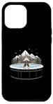 iPhone 12 Pro Max Cool Boxer Dog in Hot Tub Case