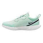 Nike Femme Nikecourt Zoom Pro Women's Hard Court Tennis Shoes, Mint Foam/Obsidian-White, 40.5 EU