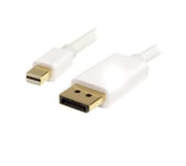 STARTECH 2m/6ft Mini DP to DP 1.2 Cable (MDP2DPMM2MW)