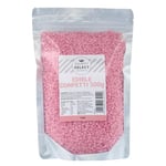 Culpitt Select Sprinkles | Pink Sugar Confetti, Cake Sprinkle Decorations For Cakes, Cupcakes, Cookies, Ice Cream, and Desserts | 500g