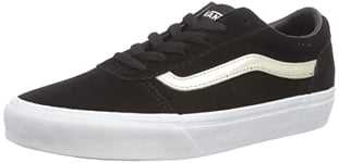 Vans Femme Ward Basket, (Suede Metallic) Black/Gold, 36.5 EU