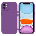 Coque pour Apple iPhone 12 en FLUID VIOLET MAT Housse de protection Étui en silicone TPU flexible - Neuf