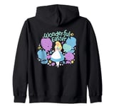 Disney Alice in Wonderland Spring Flowers Wonder-ful Easter Sweat à Capuche