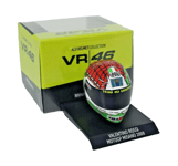 #46 AGV Valentino Rossi MotoGP Misano 2008 Diecast Helmet 1/10 Minichamps