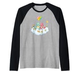 Care Bears Valentine's Day Wish & Love-A-Lot Bear Painting Raglan Baseball Tee