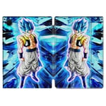 Housse Smart Cover Pour Samsung Galaxy Tab A8 (2022) 10.5 Manga Dragon Ball Gogeta Lumiere