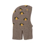 Konges Sløjd Belou Lemon Stickad Balaclava | Beige | 6-9 months