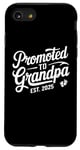 Coque pour iPhone SE (2020) / 7 / 8 Promoted To Grandpa EST 2025 New Grandpa 2025