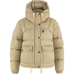 Fjällräven Womens Expedition Down Cropped Jacket (Vit (FOSSIL/118) Small)