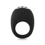 Je Jous Black Mio Rechargeable Waterproof Vibrating Cock Love Ring Vibe