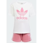 adidas Original Adicolor Shorts T-shirt Set Barn, storlek 116 cm