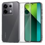 Xiaomi Redmi Note 13 Pro (5G) / Poco X6 Tech-Protect Flexair+ Fleksibelt Plast Deksel - Gjennomsiktig