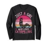 Just A Girl Who Loves Caterpillars, Vintage Caterpillars Long Sleeve T-Shirt