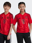 adidas Bayern Junior 24/25 Home Stadium Replica Shirt -red, Red, Size 7-8 Years